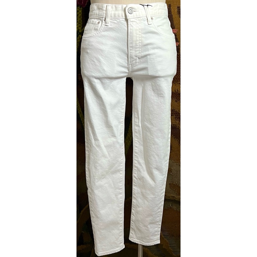 Moussy Clare White Skinny Jeans 26